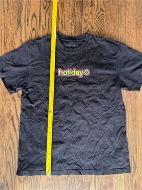 Holiday® Black Short Sleeve Logo Tee